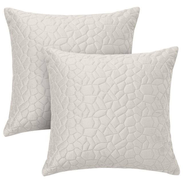 Aspire Homeware Geometric Square Velvet Cushion Covers