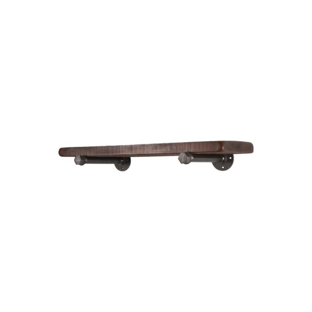 Lampkin Pine Solid Wood Industrial Pipe Shelves