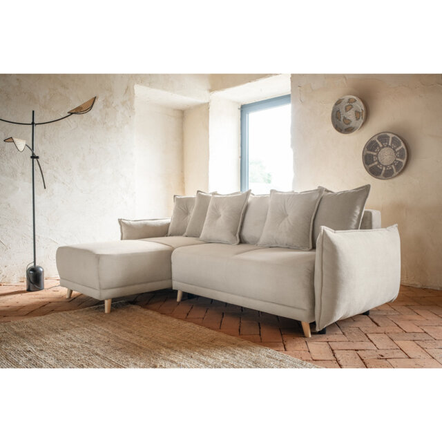 Lazy Lukka 4 Seater Corner Sofa