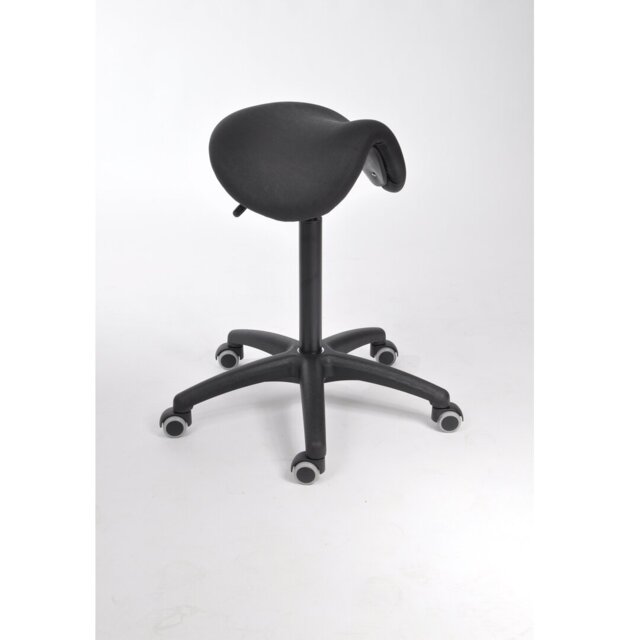 Adjustable Height Ergonomic Industrial Stool Lab Stool with Removable Casters/Wheels