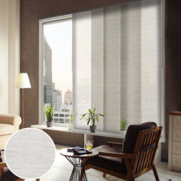 Semi Sheer Paper Vertical blind