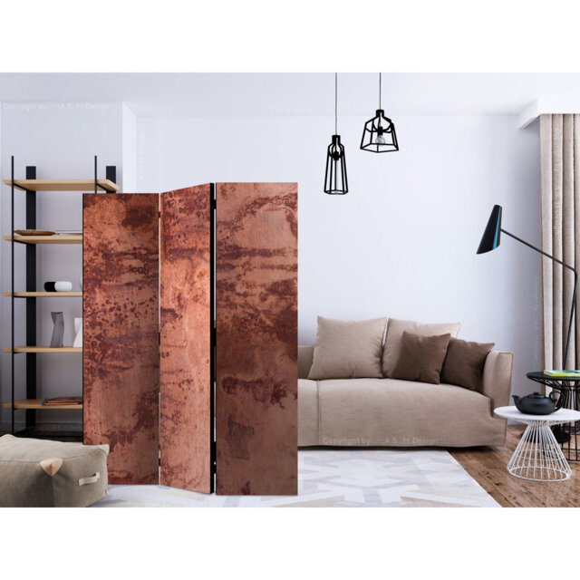 Halema 172Cm W x 135Cm H 3 - Panel  Folding Room Divider