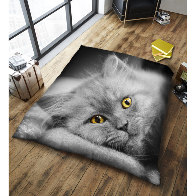 3D Animal Throw Widlife Blanket Ultra Soft Warm Fleece Animal Lovers Decorative Blanket for Sofa Couch Bed Living Room Bedroom Cosy Comfort