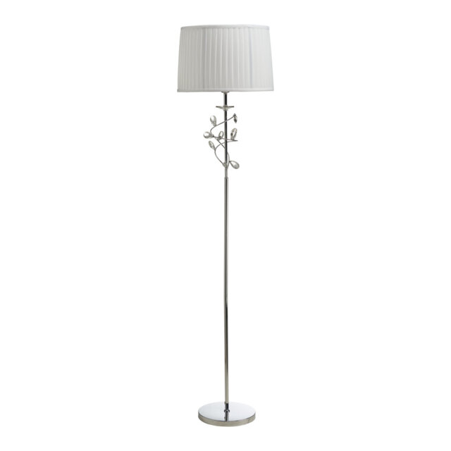 166cm Chrome Traditional Floor Lamp