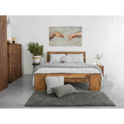Derringer Solid Wood Bed Frame