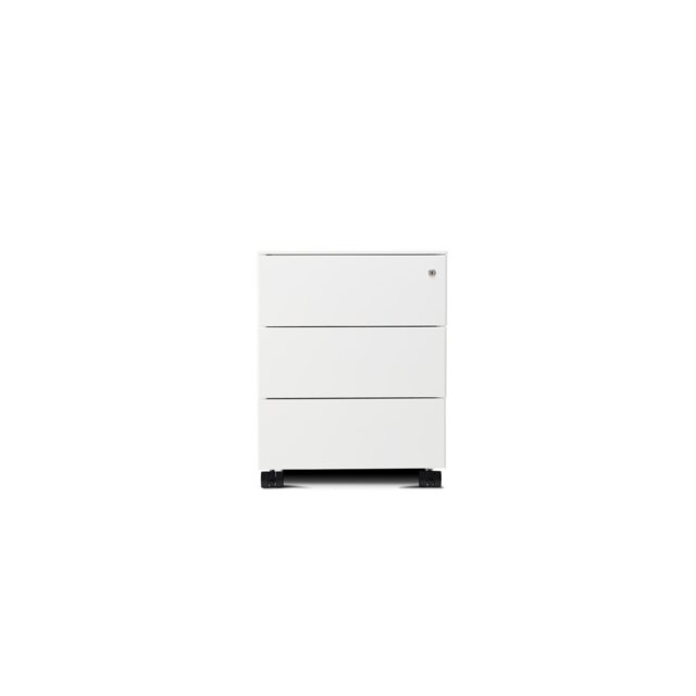 Toomer 42.2cm Wide 3 -Drawer Mobile Steel File Cabinet