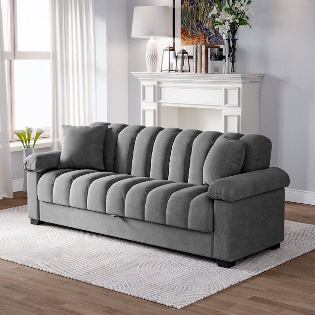 Itzel 4 Seater Polyester Sofa Bed