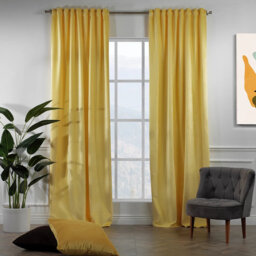 Extra Long & Extra Wide Matte Velvet Curtain Panel