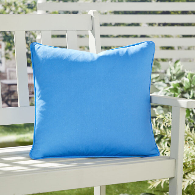 Plain Outdoor Indoor / Outdoor Square Cushion Cover