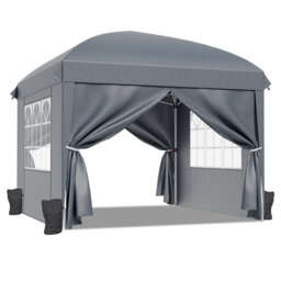 Pop Up Gazebo with Sides 3m x 3m
