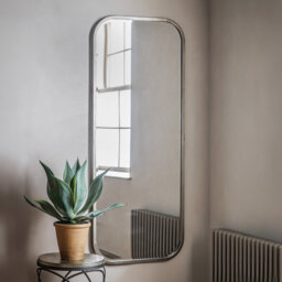 Melendy Metal Flat Floor Mirror