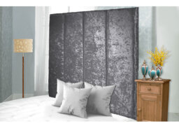 "Stafford Chenille 3ft Single 36"" Headboard - Brown"