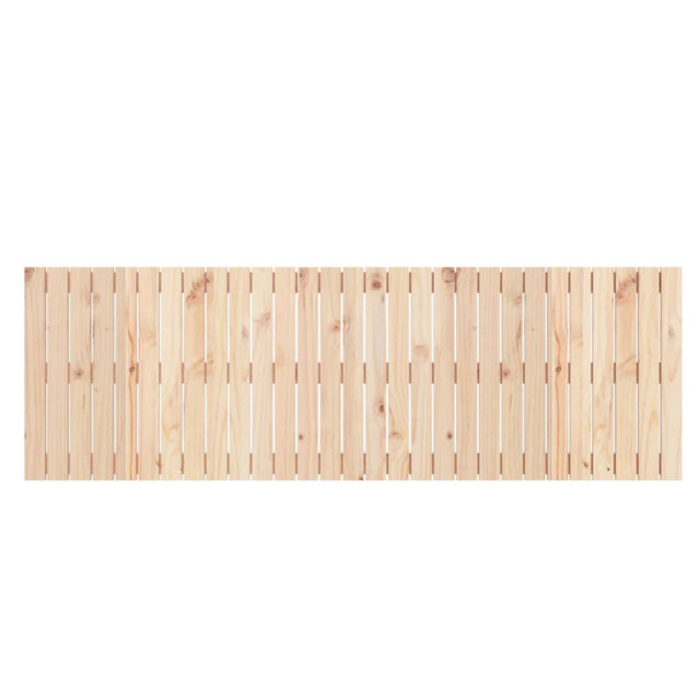 Wall Headboard Solid Wood Pine
