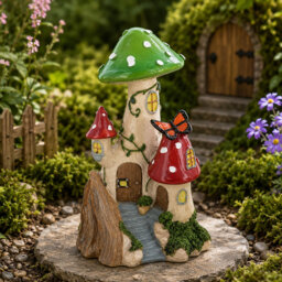 Plants & Flowers Weather Resistant Resin Garden Statue