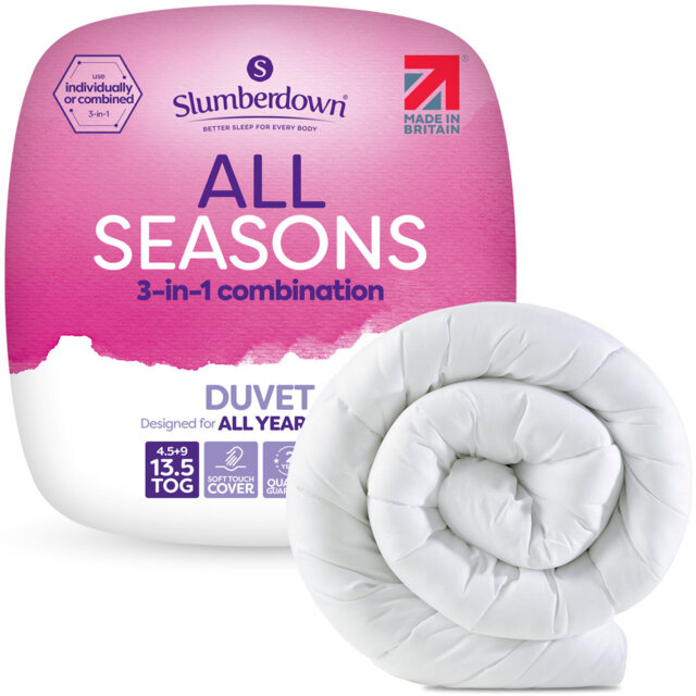 Slumberdown Cosy Nights 13.5 Tog All Seasons Duvet