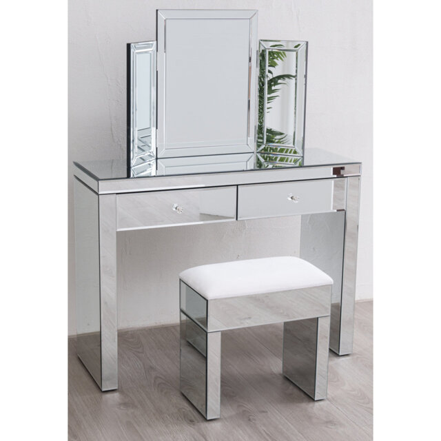 Crusado Dressing Table with Mirror