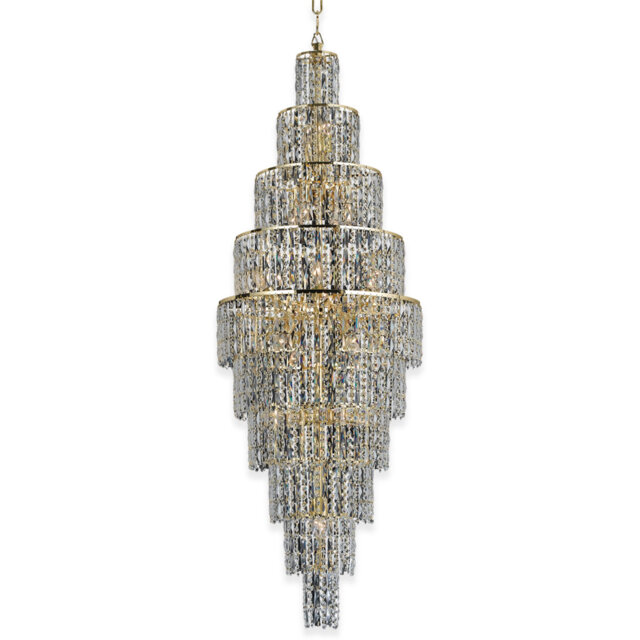 24 - Light Crystal Chandelier