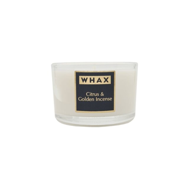 Travel Citrus and Golden Incense Scented Jar Candle