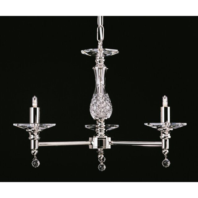 3 - Light Geometric Chandelier
