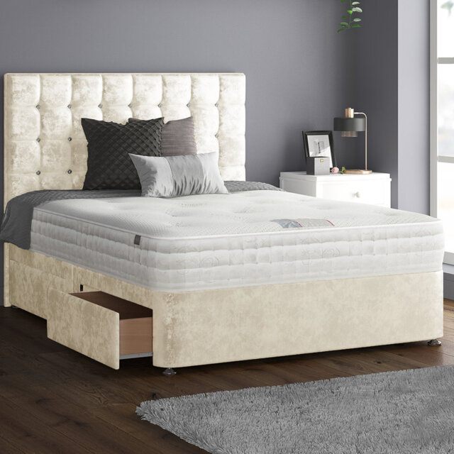 Galarza Upholstered Divan Bed