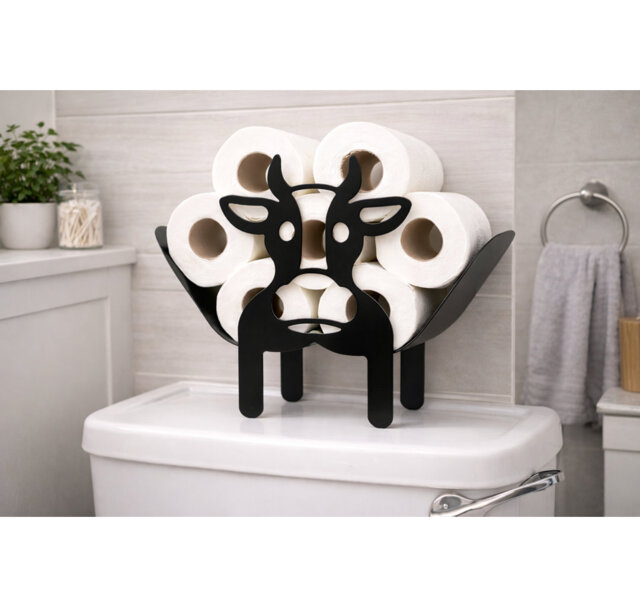 Roquefort Free Standing Toilet Paper Holder