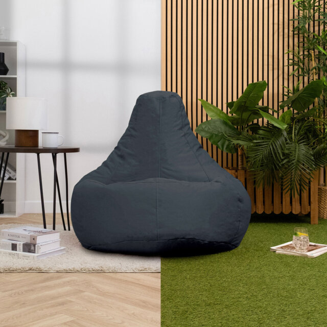 Dalton Water-Resistant High Back Recliner Bean Bag