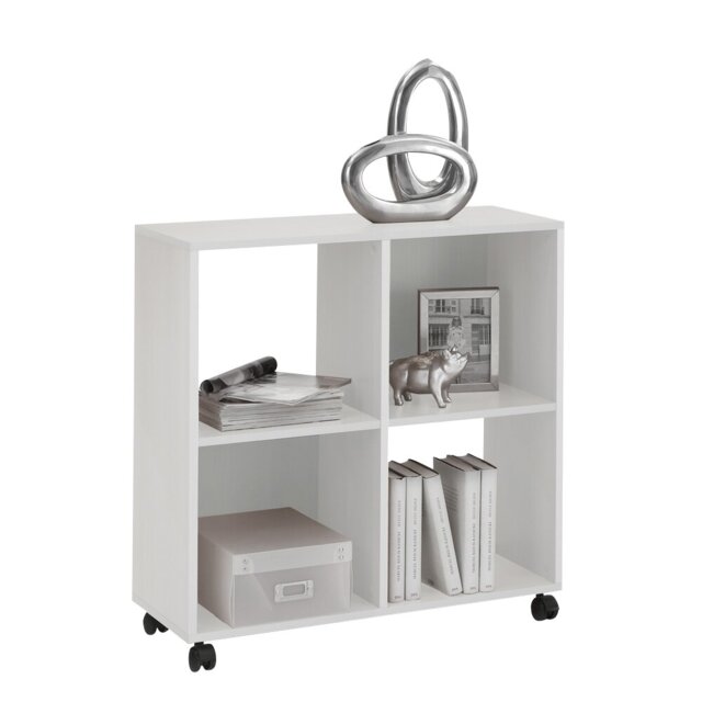 78cm H x 72cm W Solid Wood Cube Bookcase