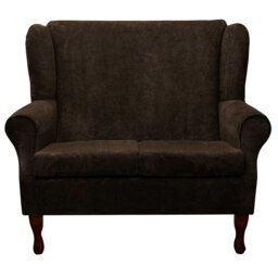 120Cm Round Arm Loveseat