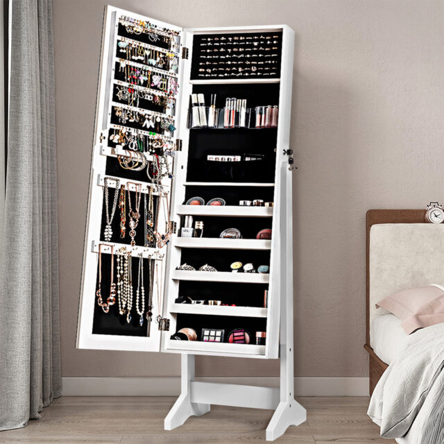Freestanding Jewelry Armoire