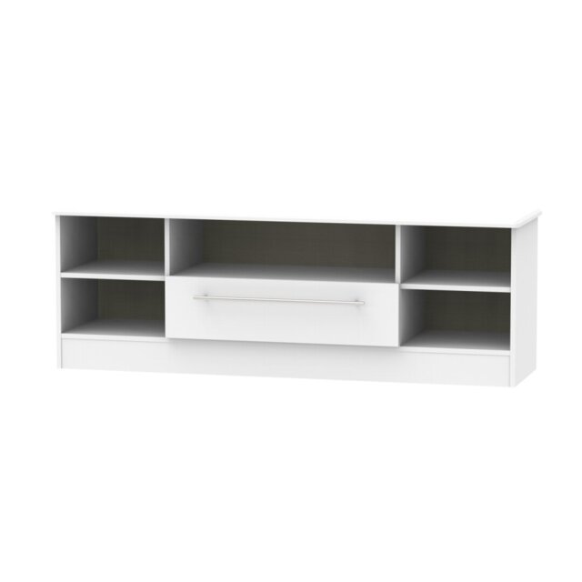 "Fully Assembled Levine TV Stand for TVs up to 60"""