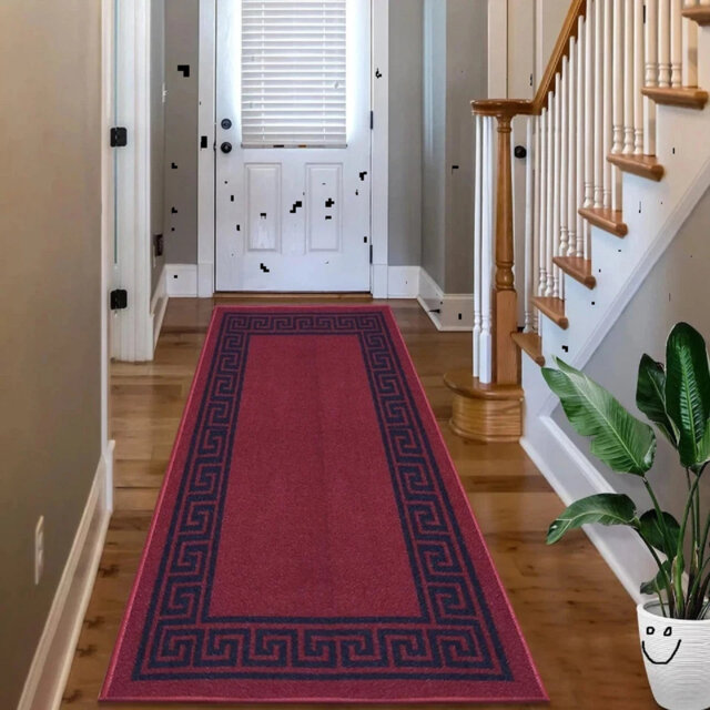 Long Hallway Runner Rug Non Slip Bedroom Carpet Washable Rugs Kitchen Floor Mats