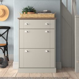 Brielle 12 Pair Shoe Storage Cabinet