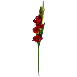 Leaf Design Large Artificial Gladioli Stems 115cm Faux Plant