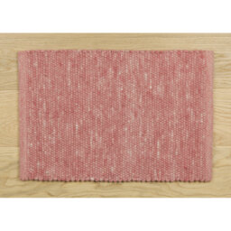 Handmade Wool Dark Pink Rug
