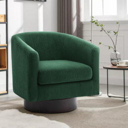 Bennett 72.1Cm Wide Swivel Barrel Chair