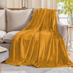 Faux Fur Reversible Fleece Throw Blanket – Soft & Cozy