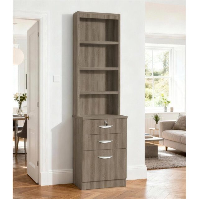Cormac 48cm Wide 3 -Drawer File Cabinet