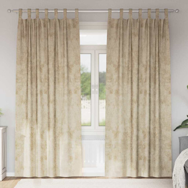Alithia Velvet Room Darkening Curtain Pair