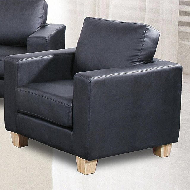 Peyton Faux Leather Club Chair