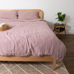 100% Linen Machine Woven Duvet Cover