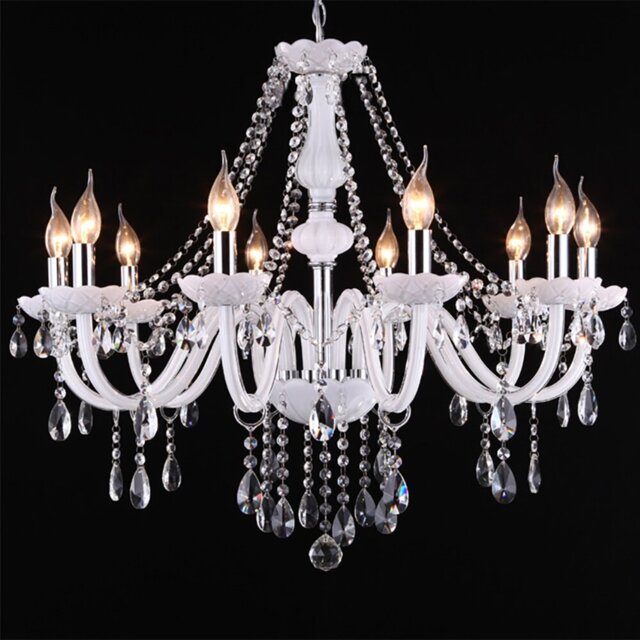 Palos 10 - Light Candle Style Chandelier
