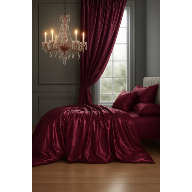 Silk No Pattern Duvet Cover