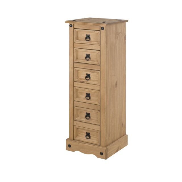 Bridewell 6 Drawer 35Cm W Chest of Drawers