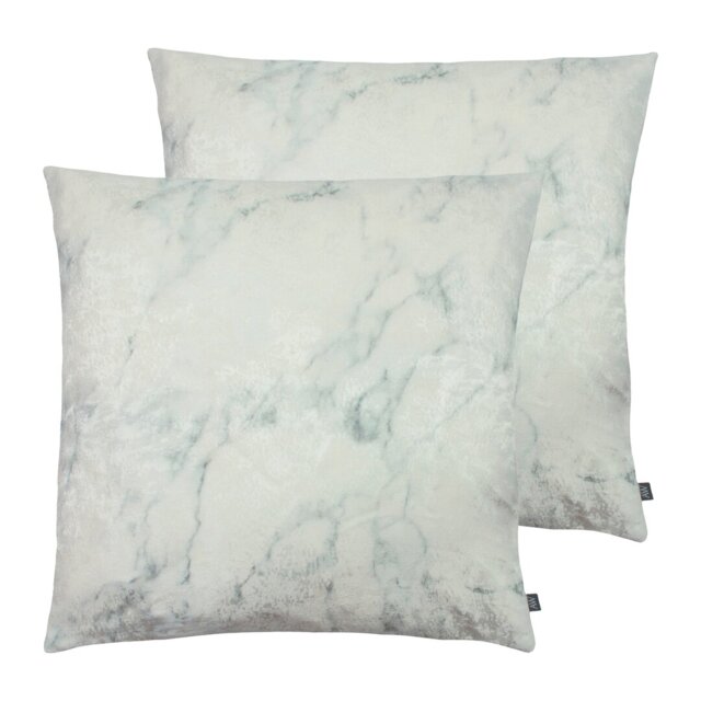 Cinnabar Abstract Square Cushion