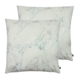 Cinnabar Abstract Square Cushion
