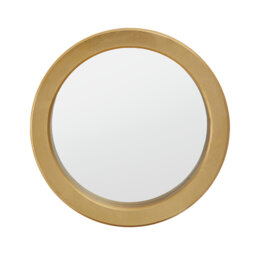 Murrysville Metal Round Wall Mirror