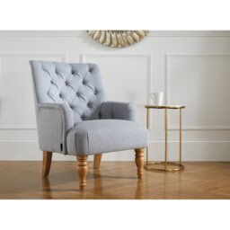 Hegland 73Cm Wide Tufted Polyester Blend Armchair