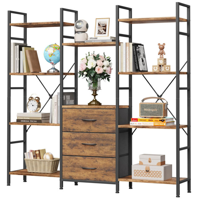142cm H x 120cm W Book Cabinet Bookcase