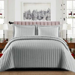 Microfiber Bedspread with Pillow Shams Included