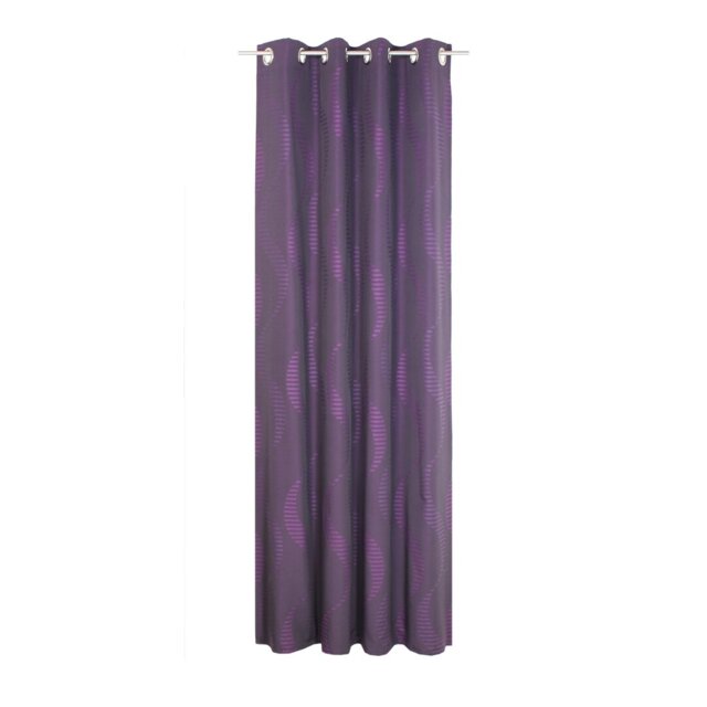 Pearson Eyelet Curtain, single panel, opaque